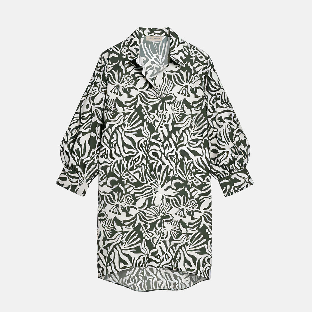 Copricostume Donna Flower | Verde