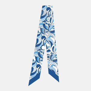 Twilly in Pure Silk | Flowers Pattern