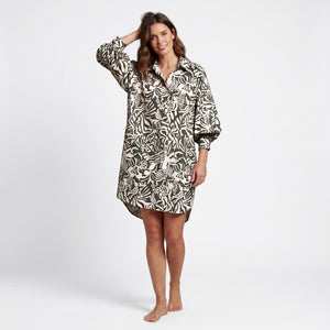 Copricostume Donna Flower | Verde