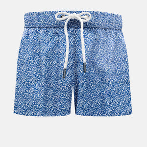 Flowers - Costume da bagno Uomo Elegante | Talarico Roma | Beachwear Made in Italy PE 2026