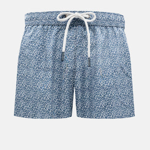 Flowers - Costume da bagno Uomo Elegante | Talarico Roma | Beachwear Made in Italy PE 2026