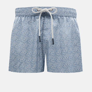 Flowers - Costume da bagno Uomo Elegante | Talarico Roma | Beachwear Made in Italy PE 2026