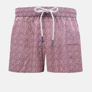 Flowers - Costume da bagno Uomo Elegante | Talarico Roma | Beachwear Made in Italy PE 2026