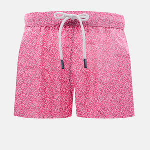 Flowers - Costume da bagno Uomo Elegante | Talarico Roma | Beachwear Made in Italy PE 2026
