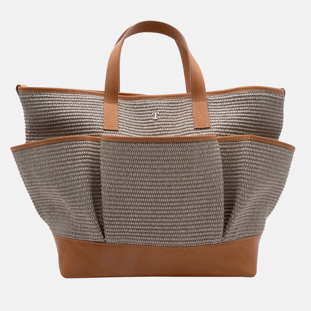 Borsa in Rafia Giardiniera