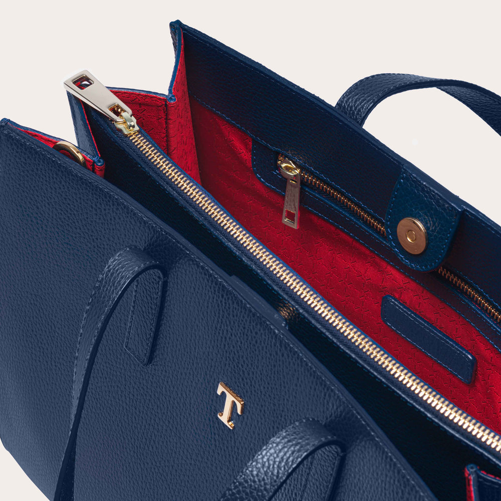 Rania of Jordan Shopper Bag in Grained Leather