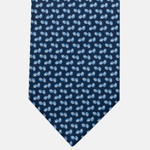 3-Fold Silk Tie, Micro Pattern, Light Blue - JA056336-11