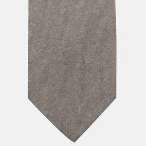 Cravatta 3 Pieghe in 100% Cashmere Zegna | Sartoriale Fatta a Mano | Sabbia