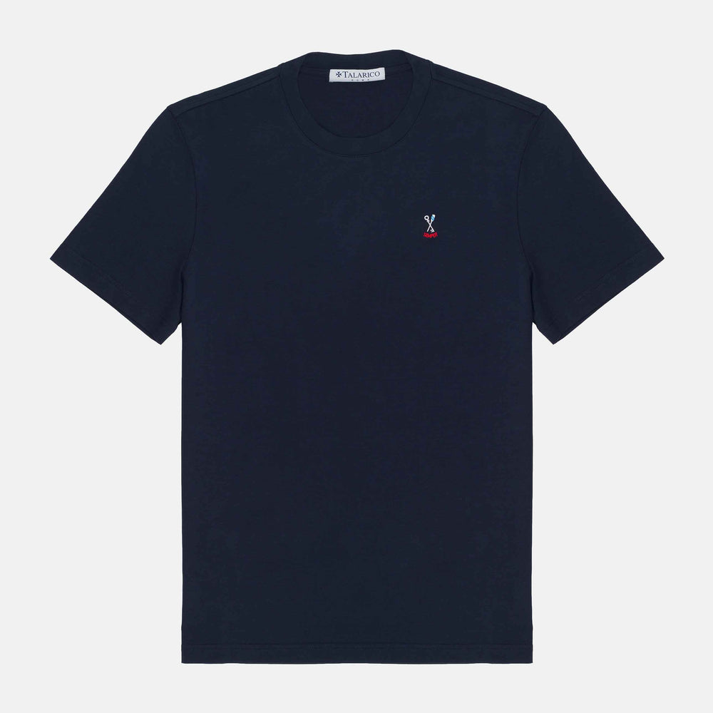 T SHIRT IN COTONE SEMPER BLU
