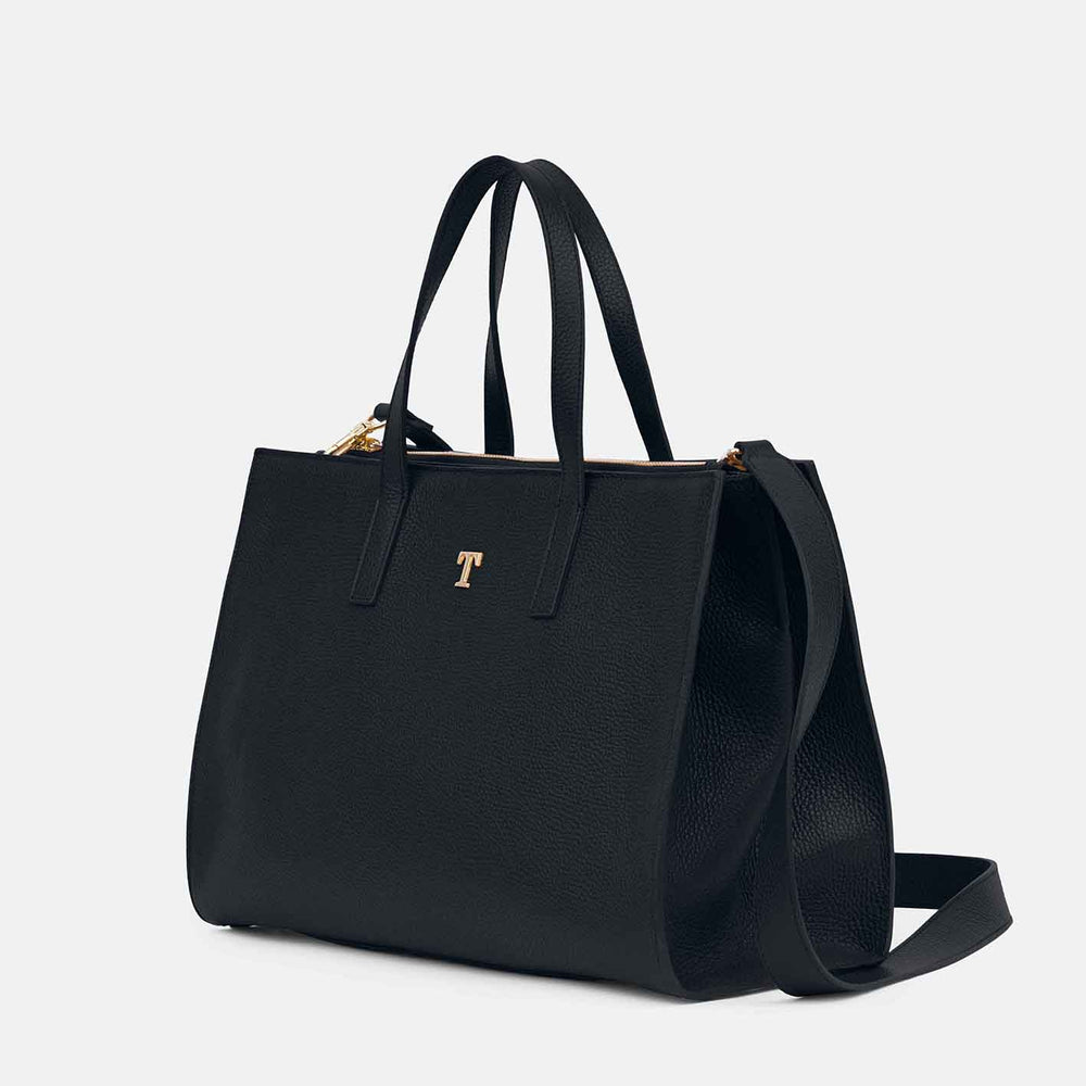 Rania of Jordan Shopper Bag in Grained Leather