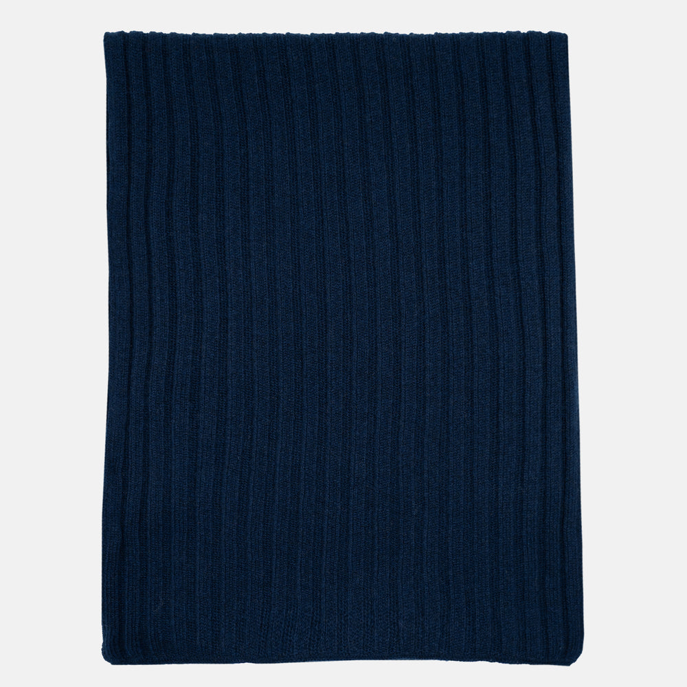 Sciarpa a Coste in 100% Cashmere | Notturno - 105