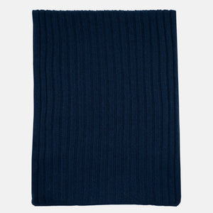 Sciarpa a Coste in 100% Cashmere | Notturno - 105