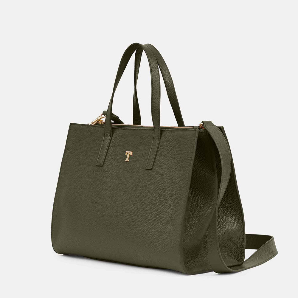 Rania of Jordan Shopper Bag in Grained Leather