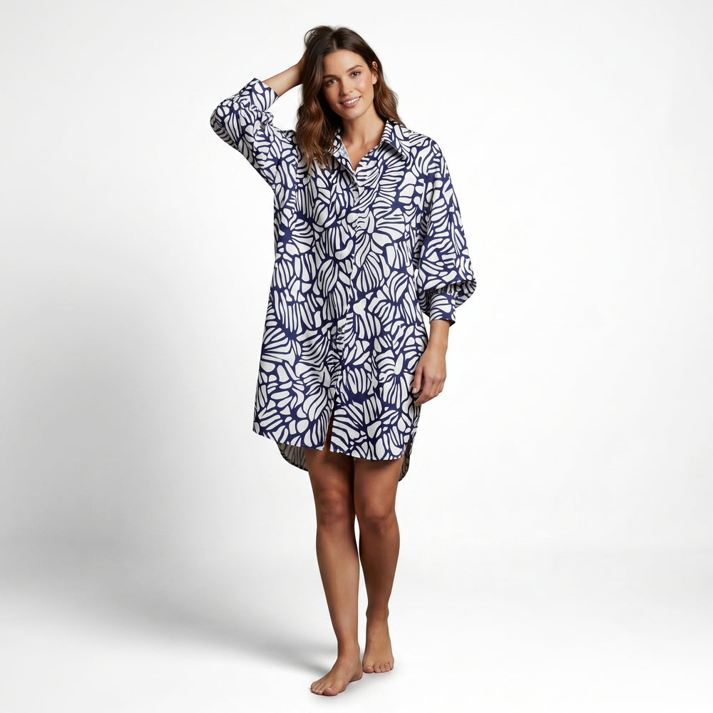 Copricostume Donna Oltremare | Blu