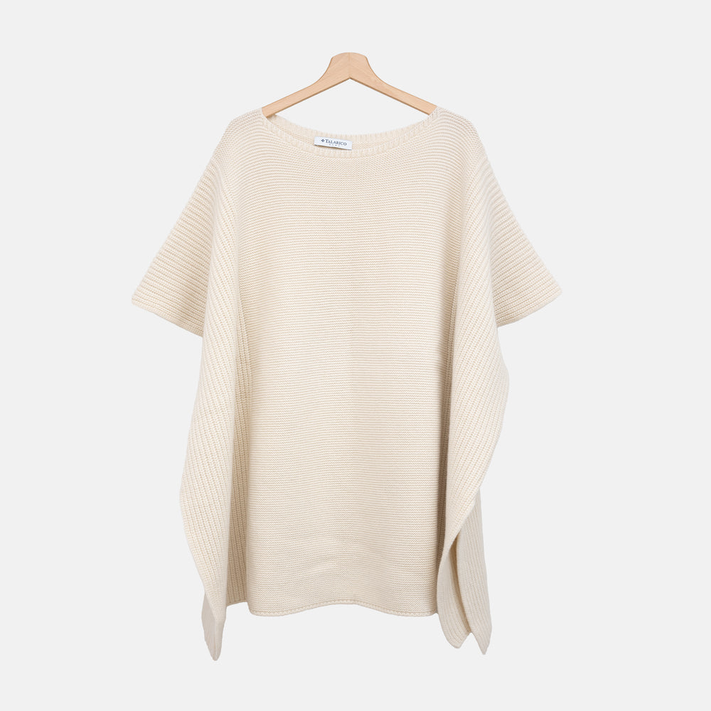 Mantella Maglione in Puro Cashmere | Bianco