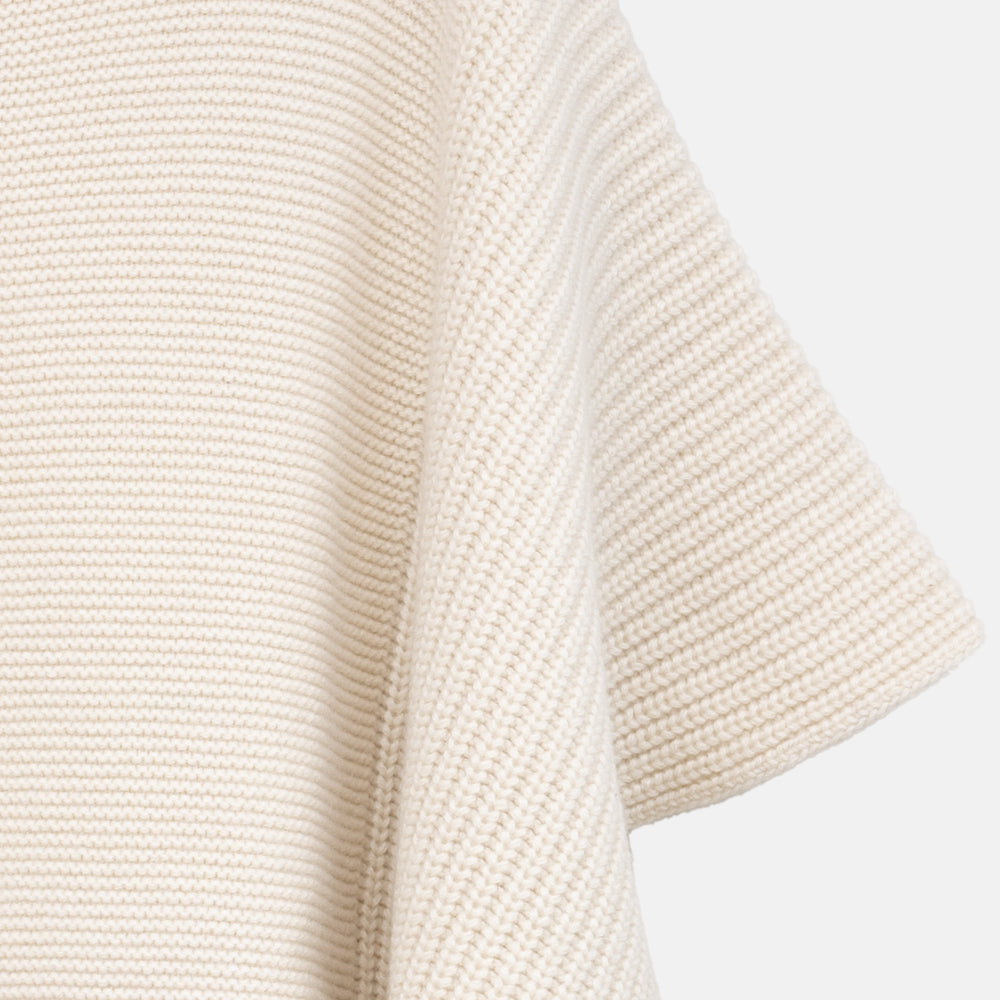 Mantella Maglione in Puro Cashmere | Bianco