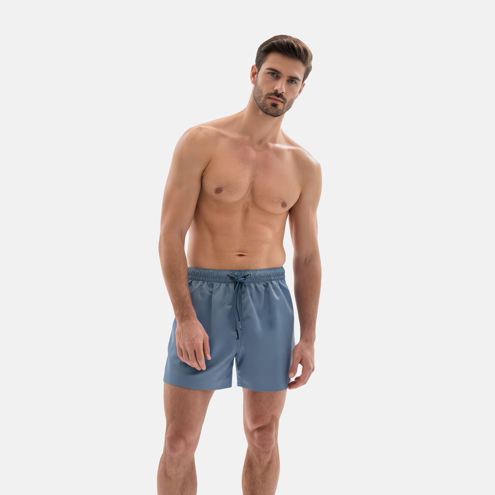 Versilia - Costume da bagno Uomo Elegante | Tinta Unita Polvere