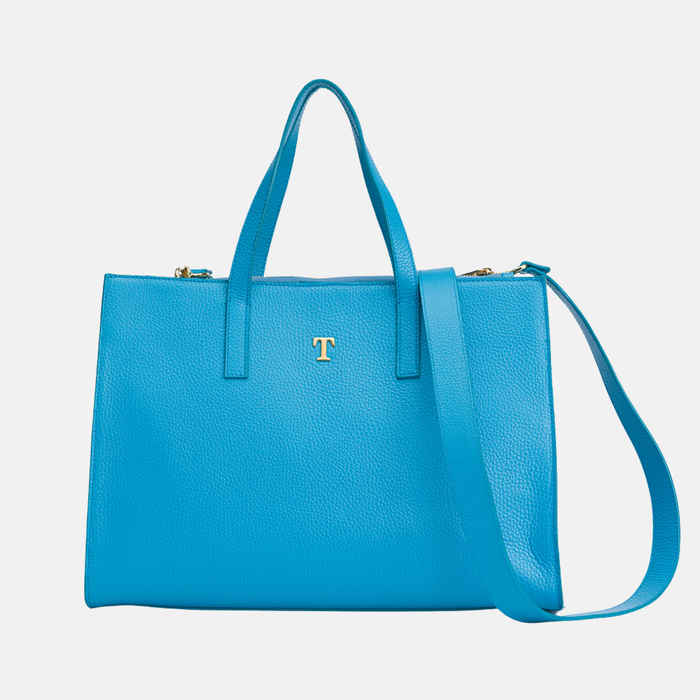 Rania of Jordan Shopper Bag in Grained Leather
