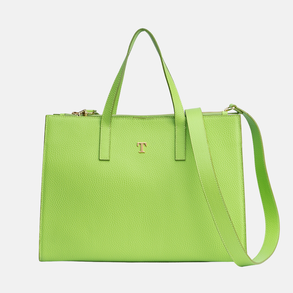 Rania of Jordan Shopper Bag in Grained Leather