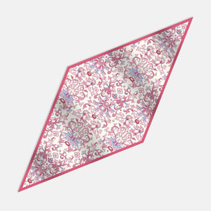 Diamond Scarf in Pure Twill Silk | Ramage Pattern