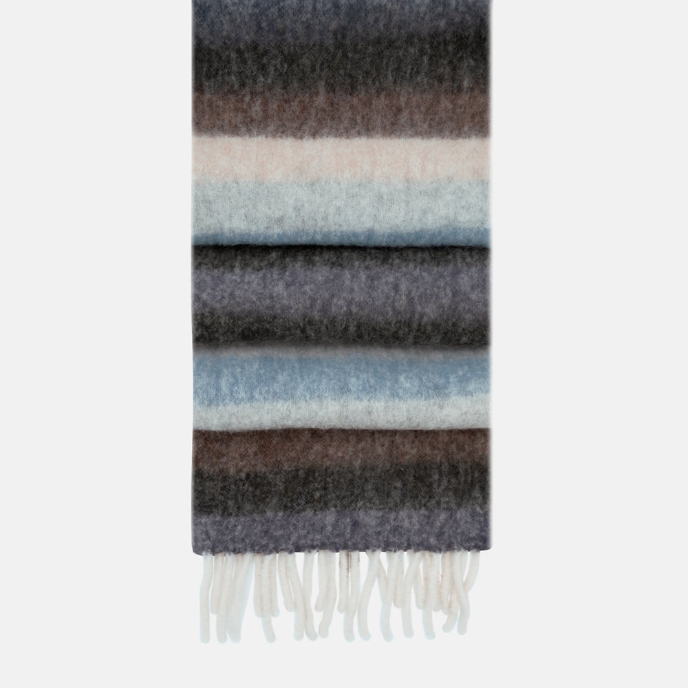 Sciarpa "Cloud" in misto Alpaca e Lana | DENIM - 8520