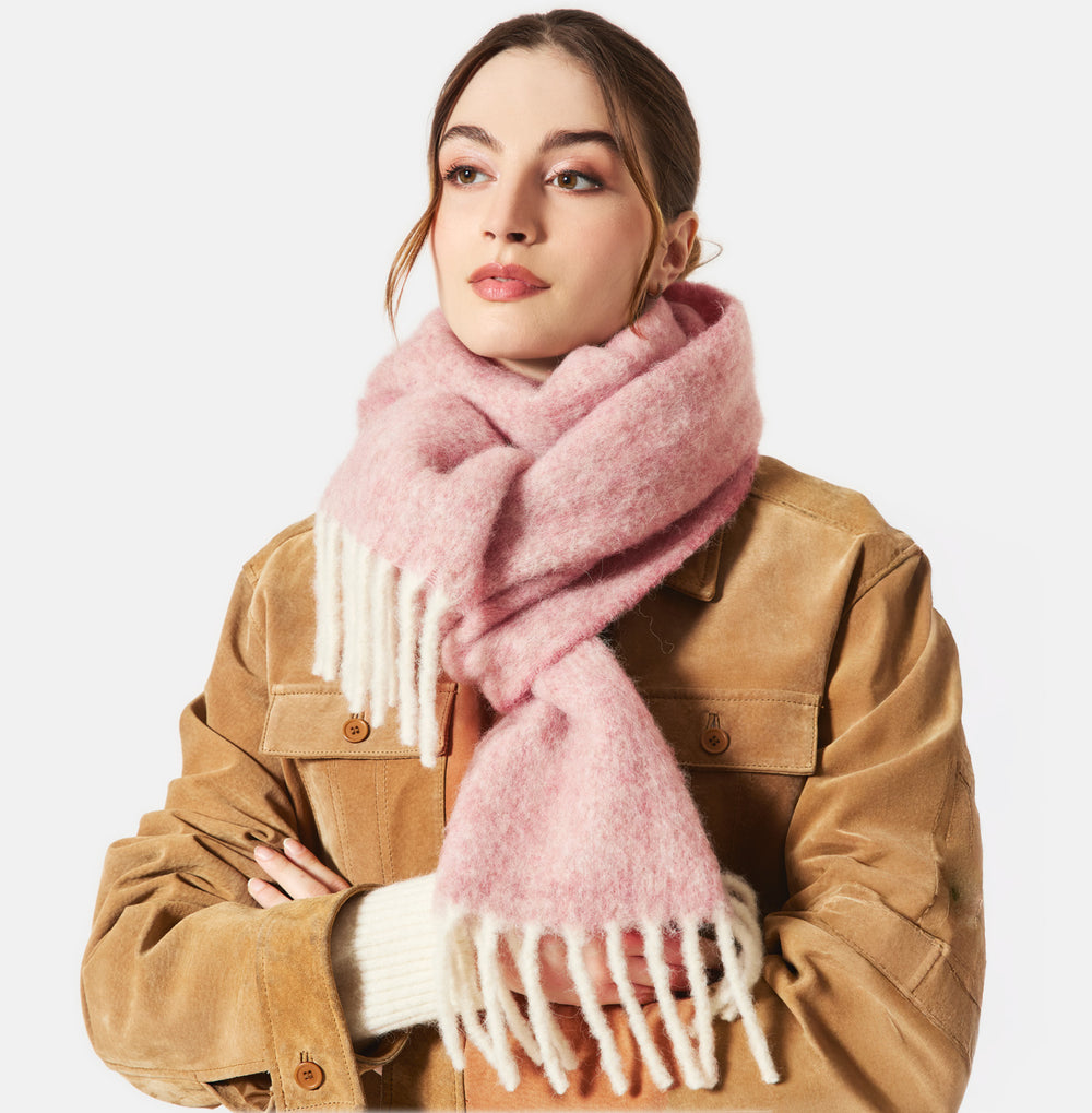 Sciarpa "Cloud" in misto Alpaca e Lana | ROSE SMOKE - 8517