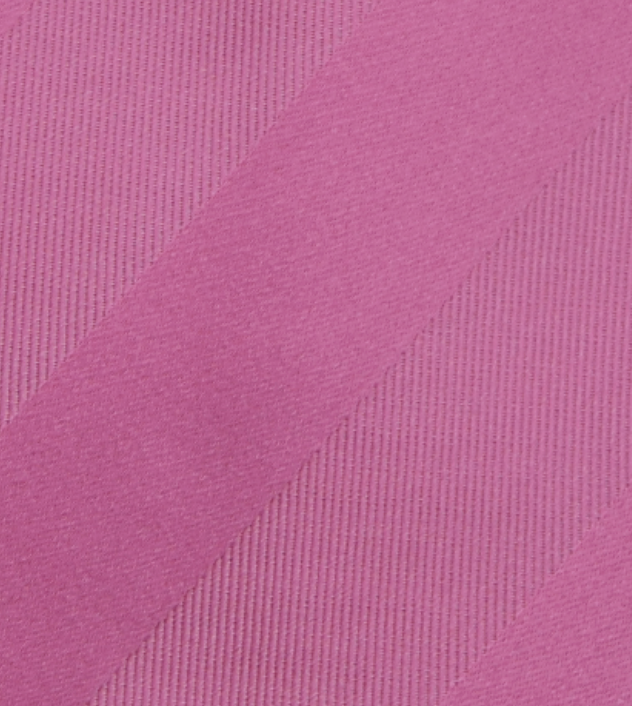 Cravatta sartoriale Talarico in Seta raso Regimental Rosa Tono su tono