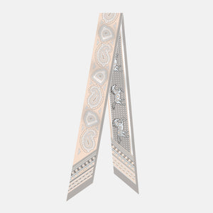 Pure Silk Twilly | Stellar Horse Print