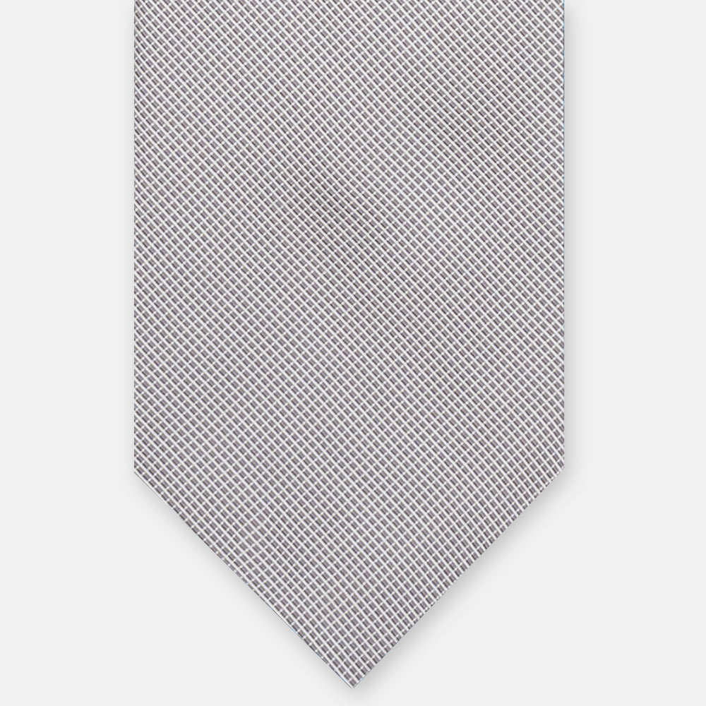 Cravatta Cerimonia in Seta Grigio - TAL6808