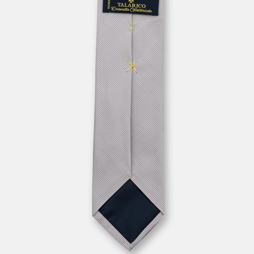 Cravatta Cerimonia in Seta Grigio - TAL6808