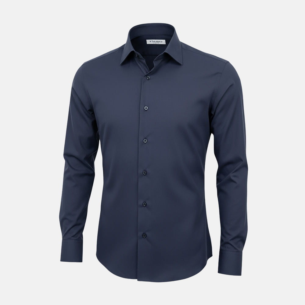 Camicia Talarico in Cotone Blu (TE101907)