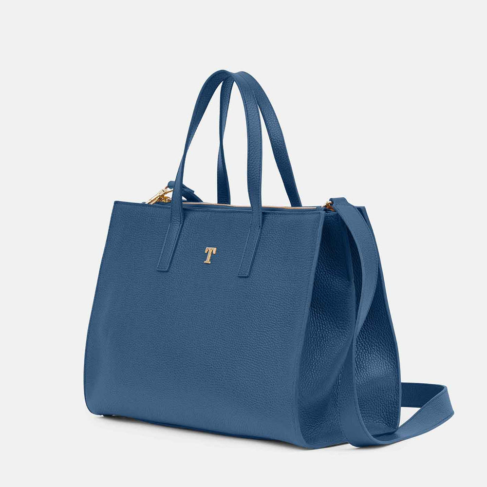 Rania of Jordan Shopper Bag in Grained Leather