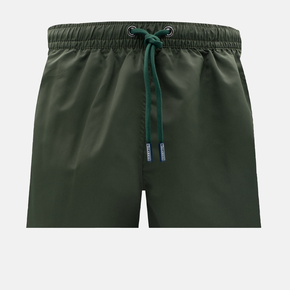Versilia - Costume da bagno Uomo Elegante | Tinta Unita Verde