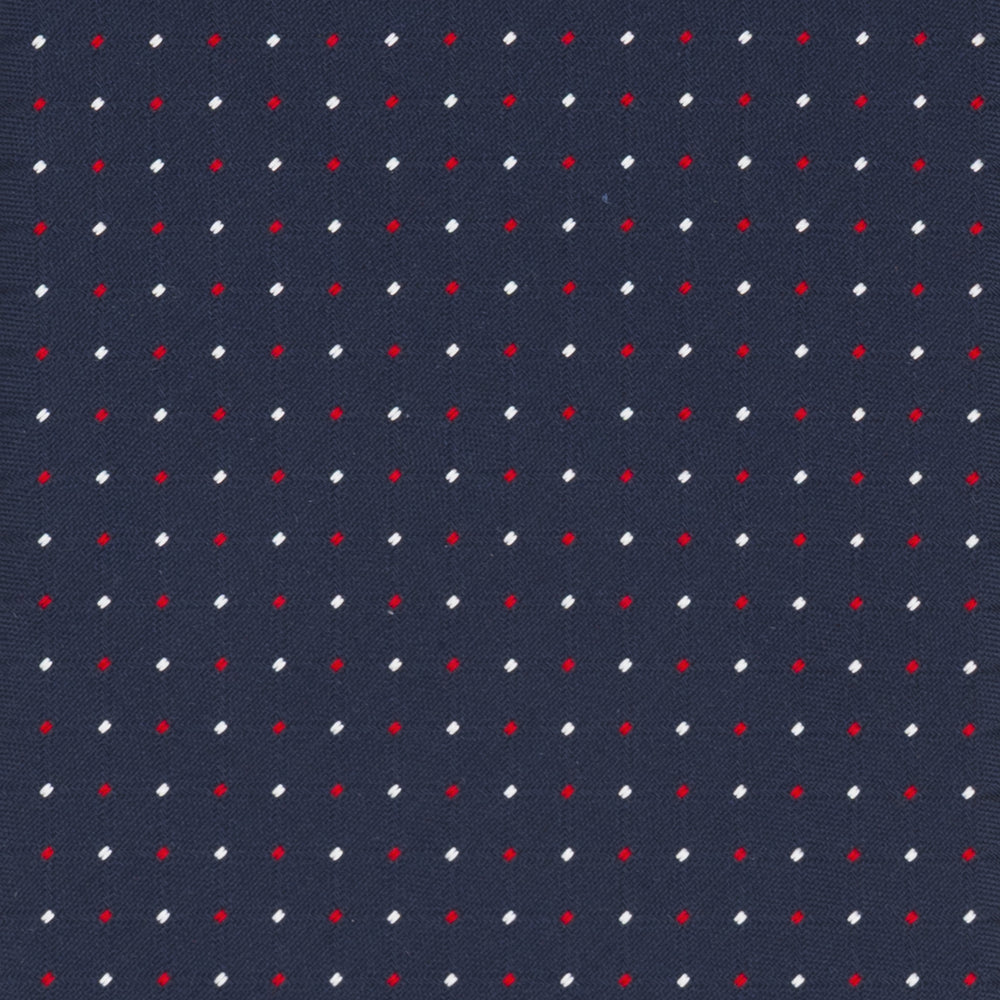 Cravatta Collezione 1999 in Seta Pesante Blu Rosso